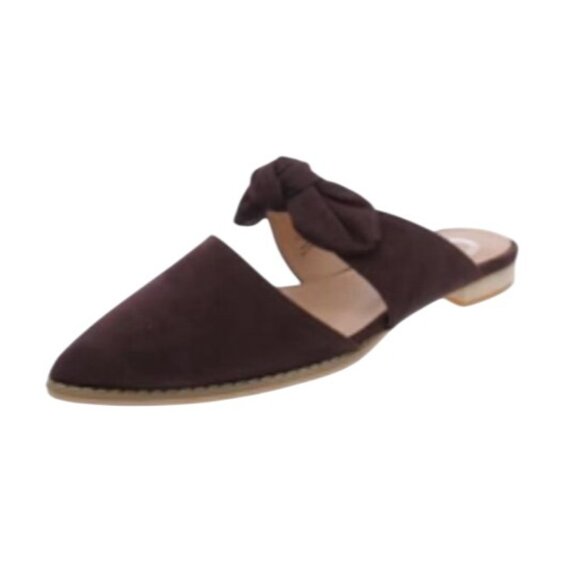 NEW Journee Collection Telulah Brown Faux Suede Slip-On Slide Sandals Size 8.5 - Picture 2 of 10